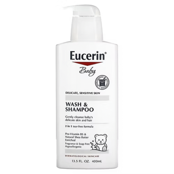 Eucerin Jabon y Shampoo para bebés 400ml