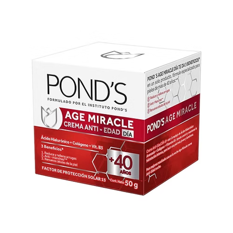 Ponds Age Miracle Antiedad +40 50g