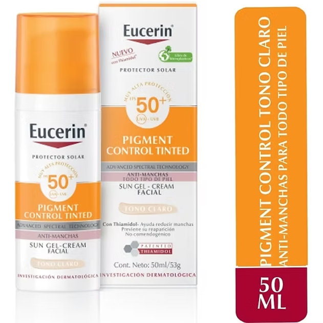 Eucerin protector antimanchas tono claro 50ml