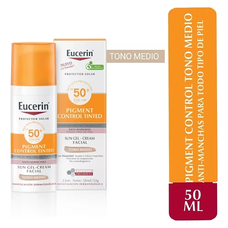 Eucerin protector Antimachas Tono Medio 50ml