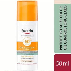 Eucerin protector Toque Seco tono claro 50ml