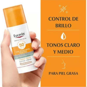 Eucerin toque seco tono medio 50ml