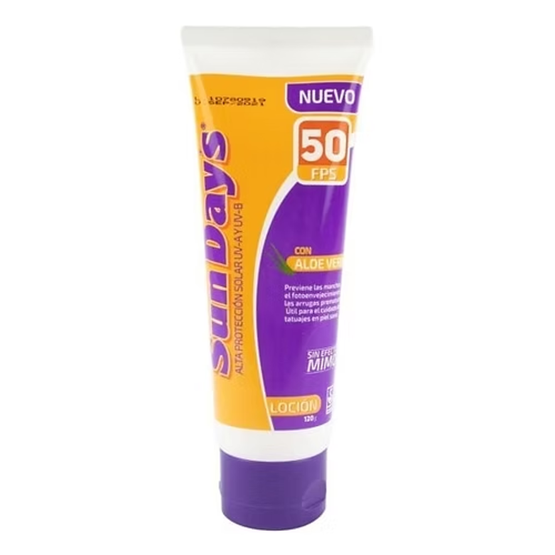 Sun Days Protector Solar FPS 50 120ml