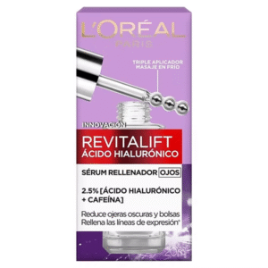 Loreal Revitalift acido hialuronico contorno ojos serum 30ml